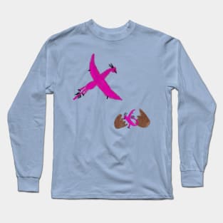 Kids Dragon Drawing Long Sleeve T-Shirt